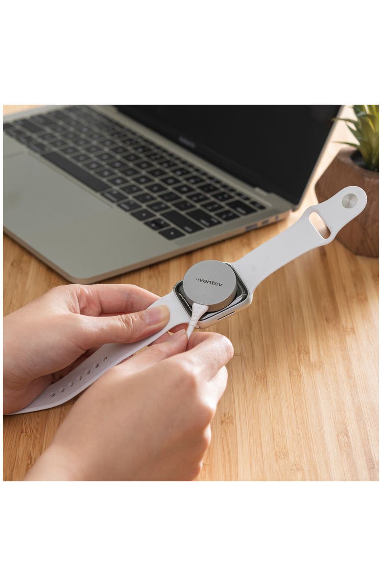 Ventev ULTRAFAST Wireless Apple Watch Charger, Alternate, color, White