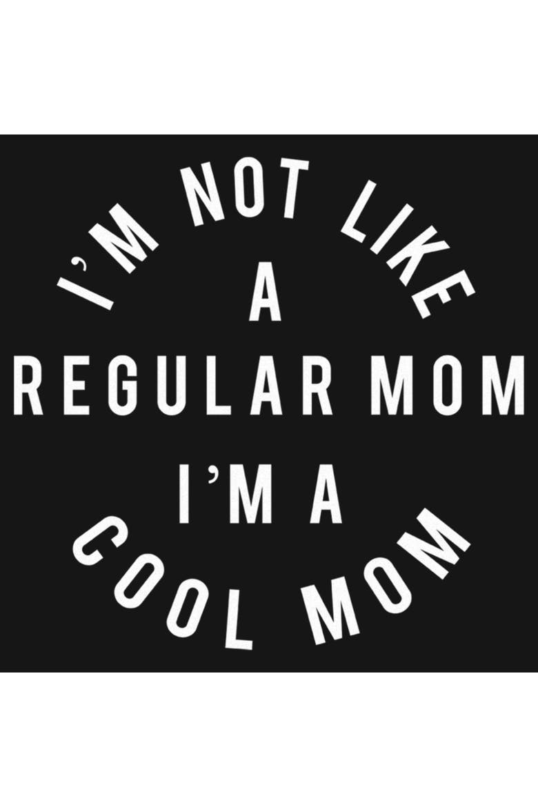Women's Mean Girls I'm Not a Regular Mom  Graphic T-Shirt, Alternate, color, Black