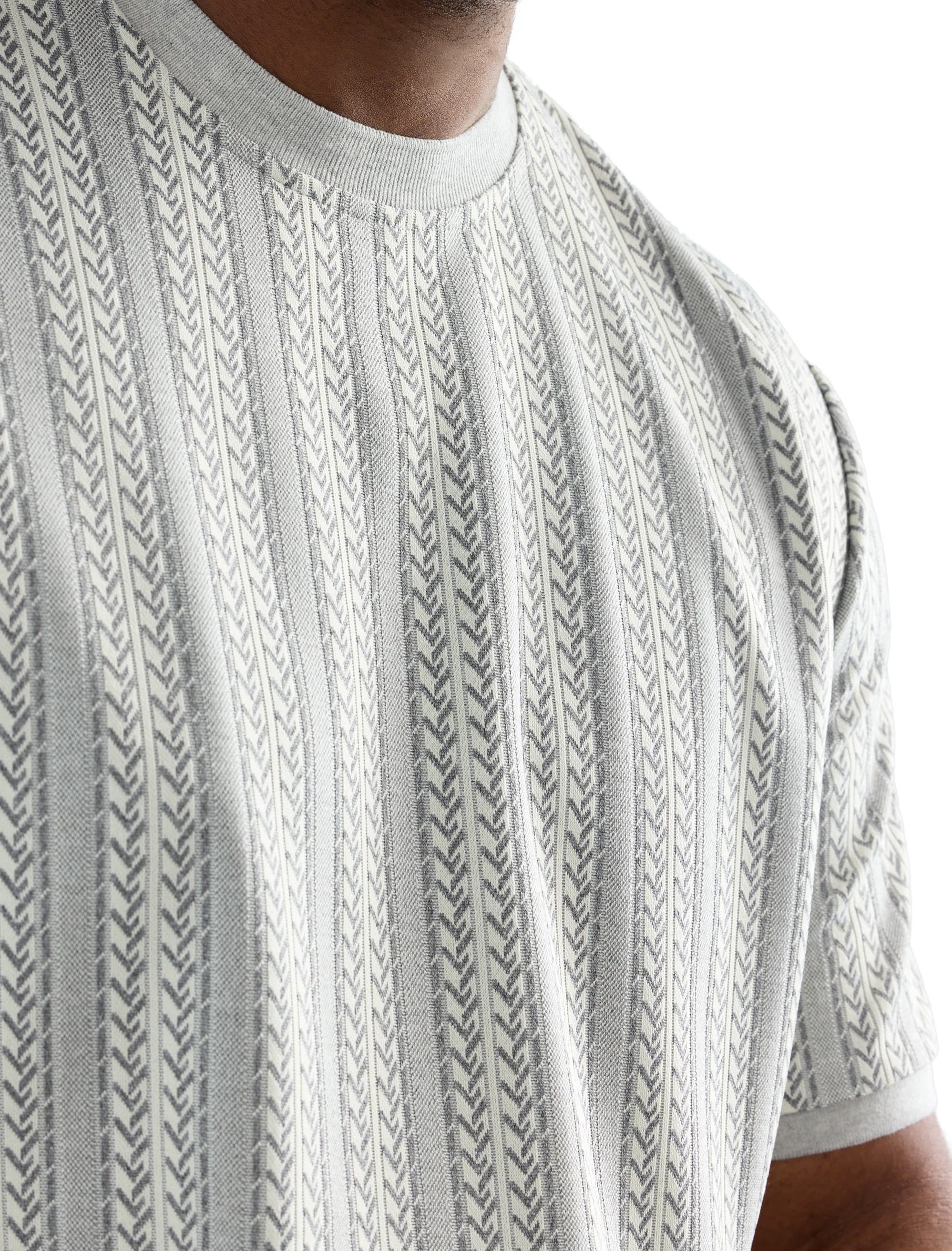 Big & Tall Striped Crewneck T-Shirt - image 2