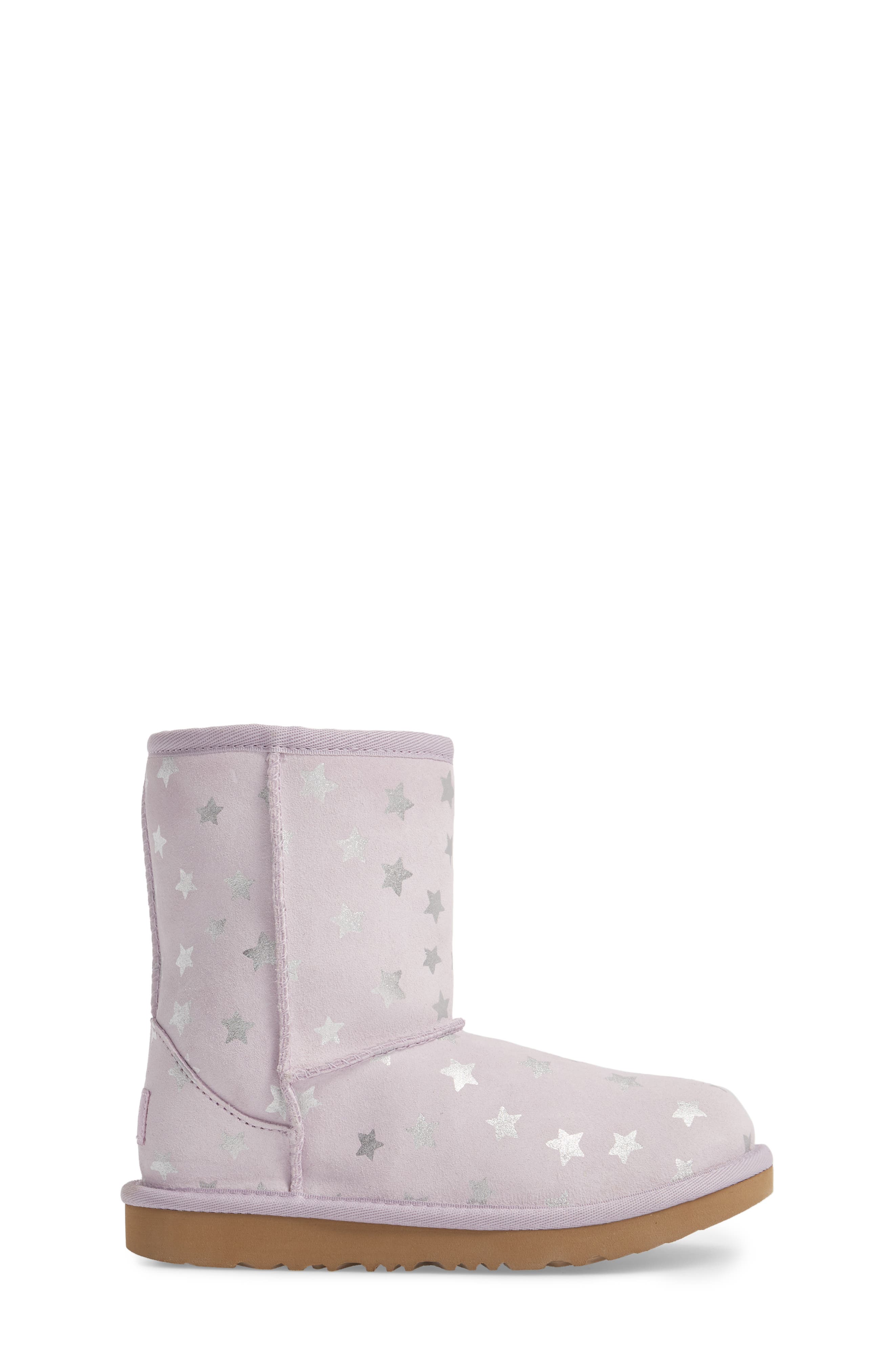 UGG<sup>®</sup> Classic Short II Water Resistant Stars Boot, Alternate, color, 
