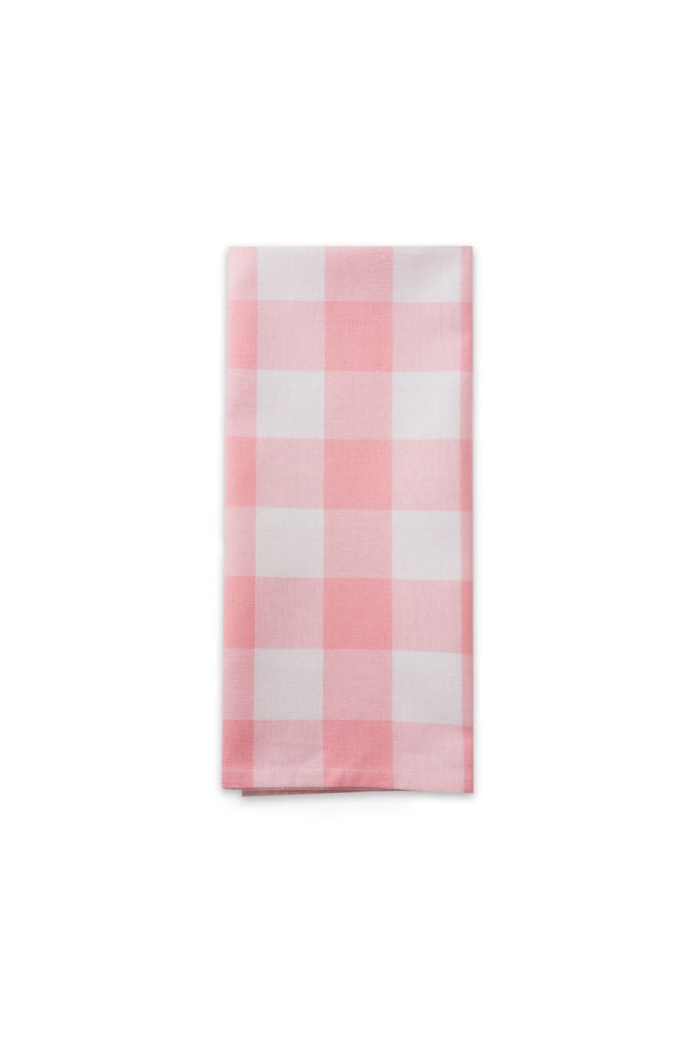 Buffalo Check Dishtowel Set/3, Alternate, color, Pink
