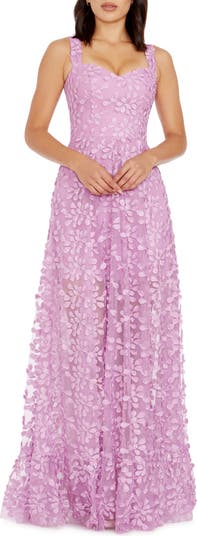 Cheapest Dress The Population Size Small Tori Sweetheart Mermaid Gown Maxi Slip Purple