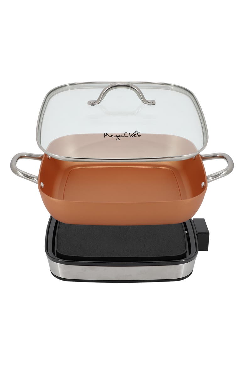 11.81 Inch Electric Fry Pan, Alternate, color, Black
