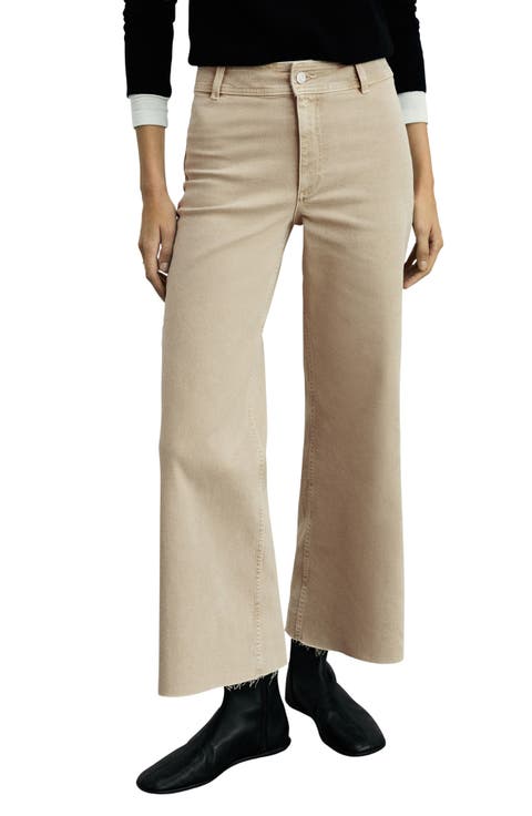 High Waist Stretch Twill Pants (Regular & Plus)