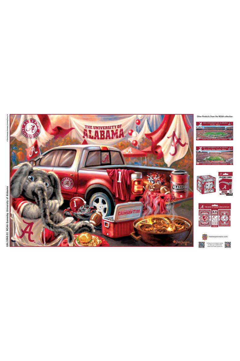 Alabama Gameday 1000 Piece Puzzle, Alternate, color, Multicolor