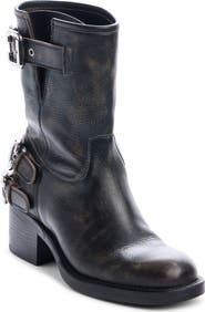 Chloé Dakota Block Heel Biker Boot