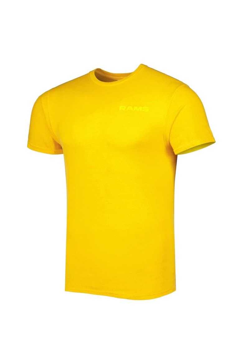 Men's '47 Gold Los Angeles Rams Fast Track Tonal Highlight T-Shirt, Alternate, color, Gold