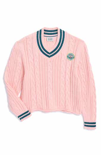 Kids' Tennis Group Cable Knit Sweater