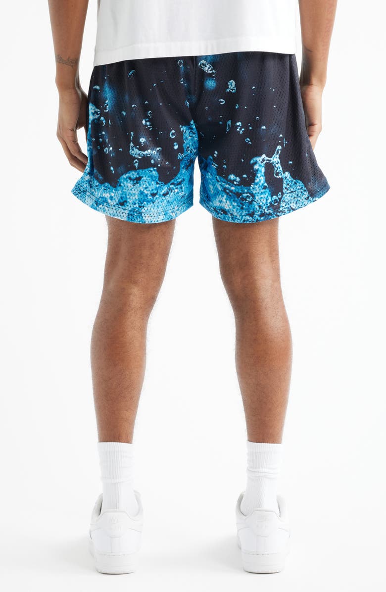 OVERTIME Splash Mesh Shorts, Alternate, color, Splash