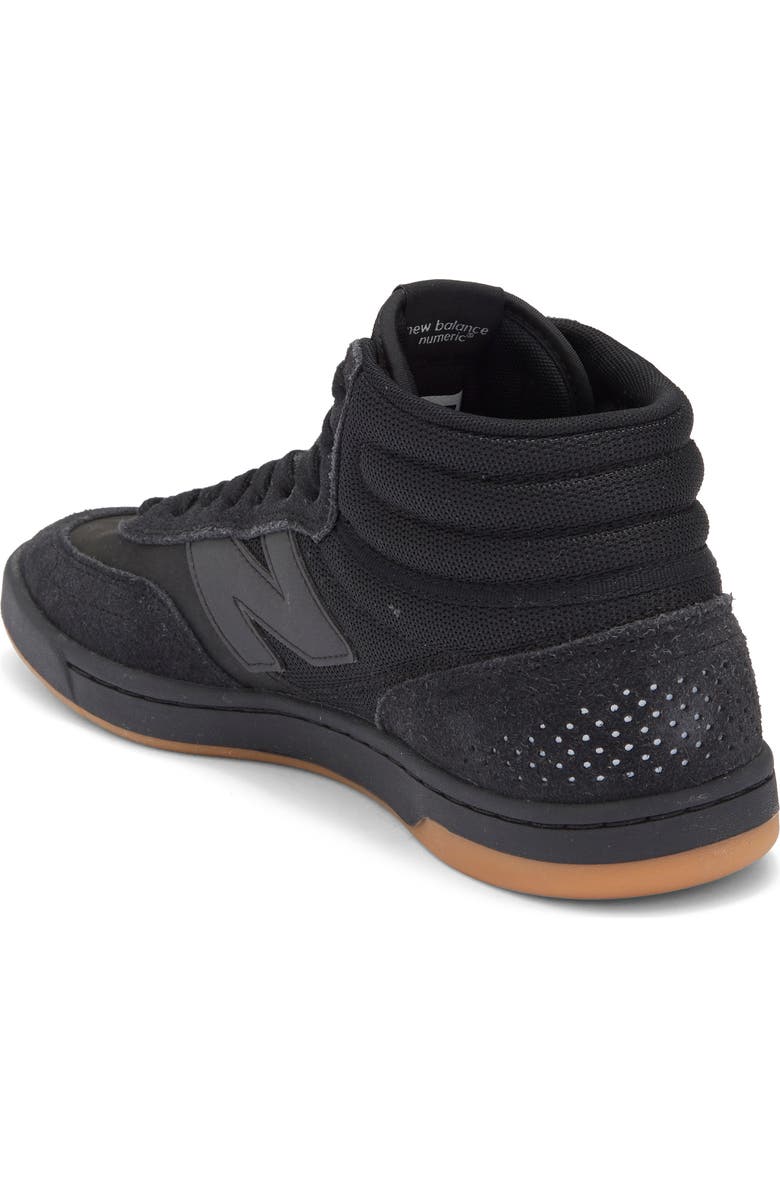 New Balance Numeric 440 High V2 Sneaker, Alternate, color, Black/ Gum
