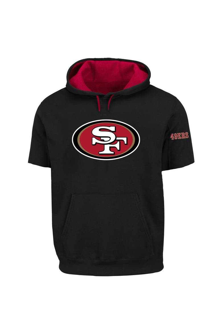 Men's Profile Black San Francisco 49ers Big & Tall Fleece Pullover Hoodie, Main, color, Black
