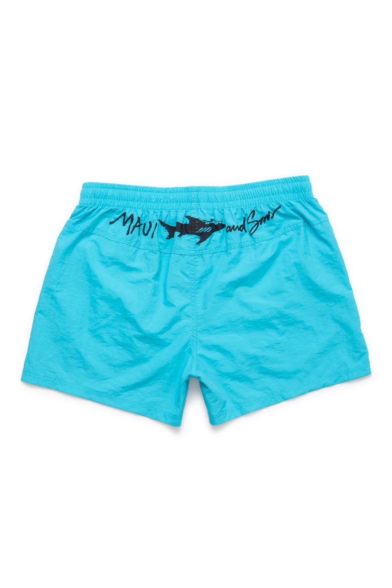 Party Rocker Volley Shorts, Alternate, color, NEON BLUE
