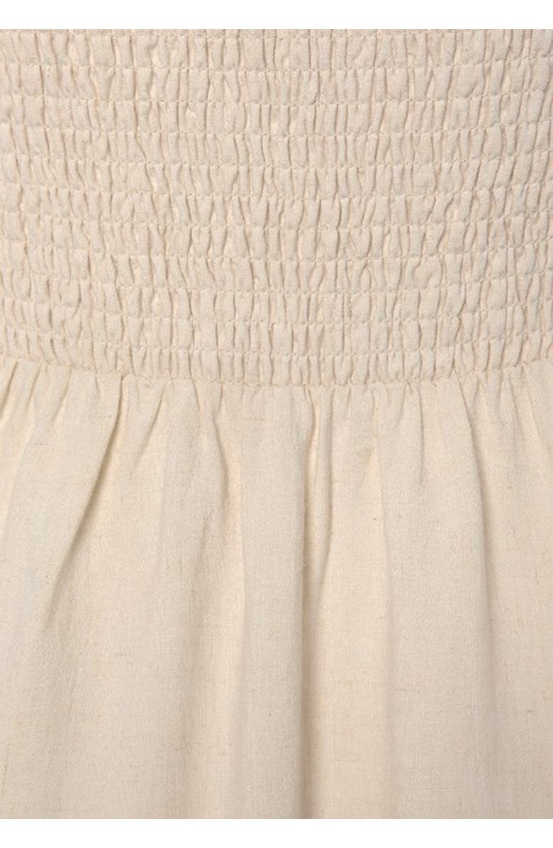 LASCANA Women's Flowy Halter Neck Dress, Alternate, color, Sand