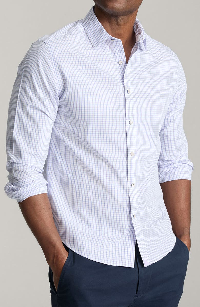 UNTUCKit Jeffries Wrinkle Free Cotton Button-Up Shirt, Main, color, 