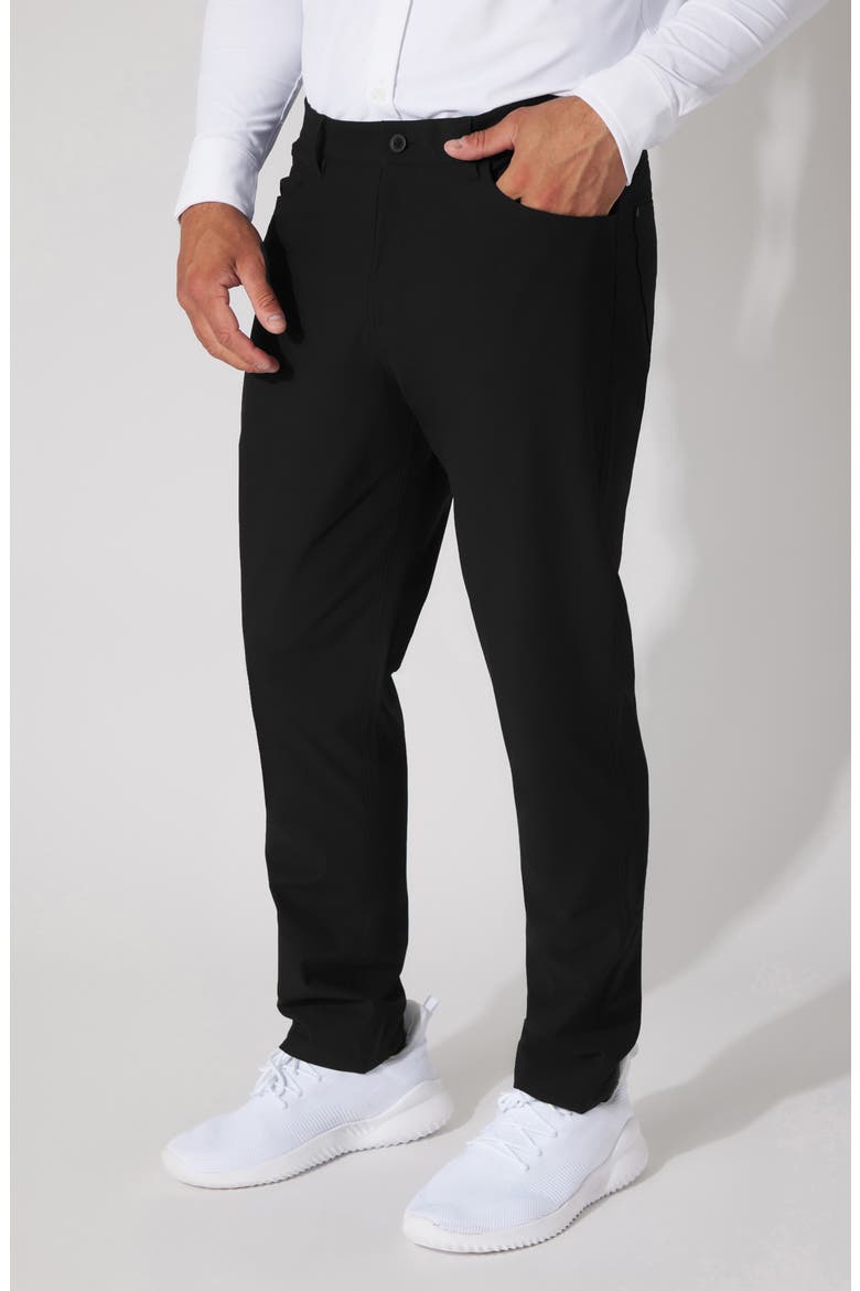 Tricot Prime Time Pants, Alternate, color, BLACK