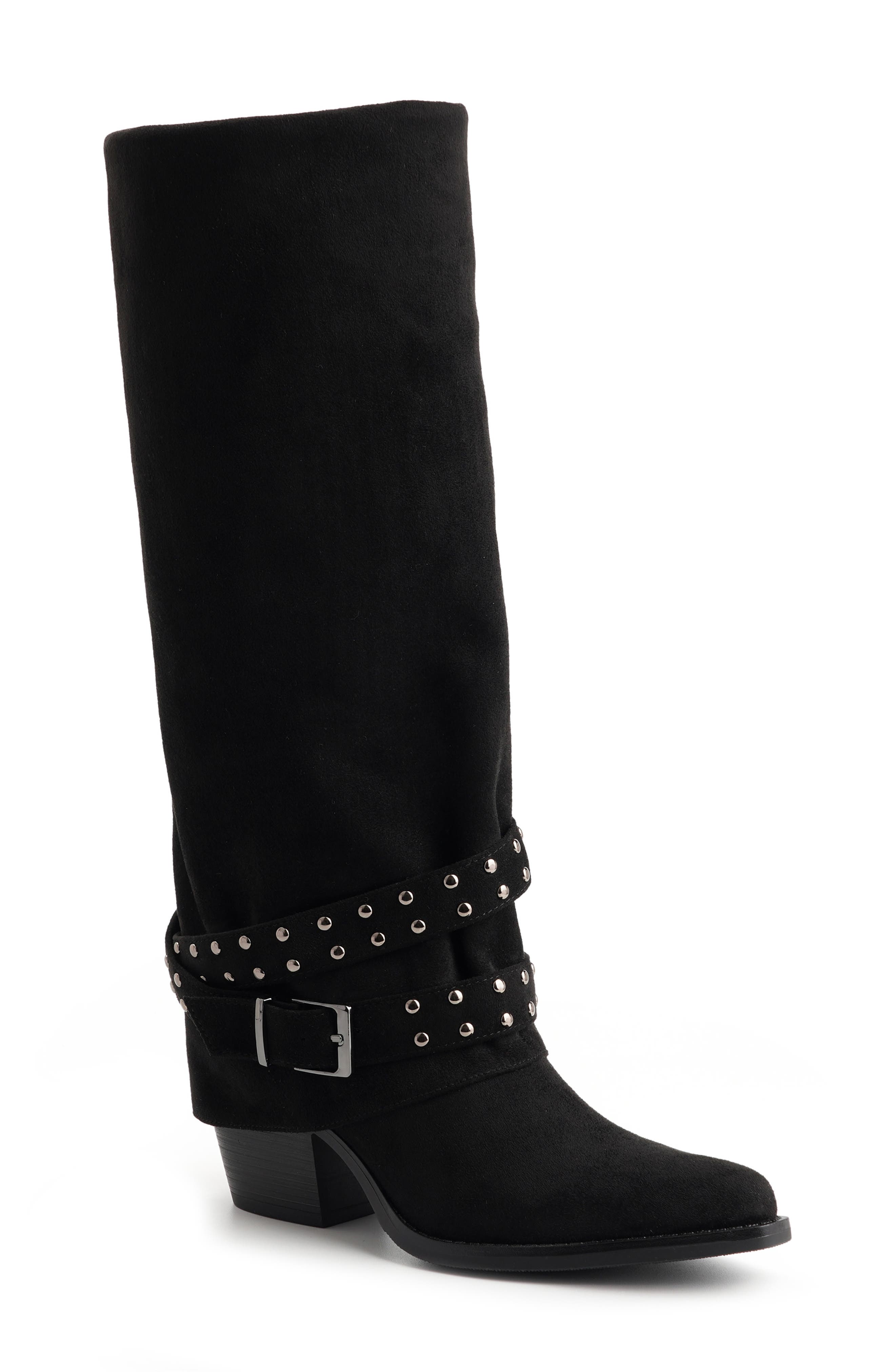 Bradley Faux Leather Tall Boot