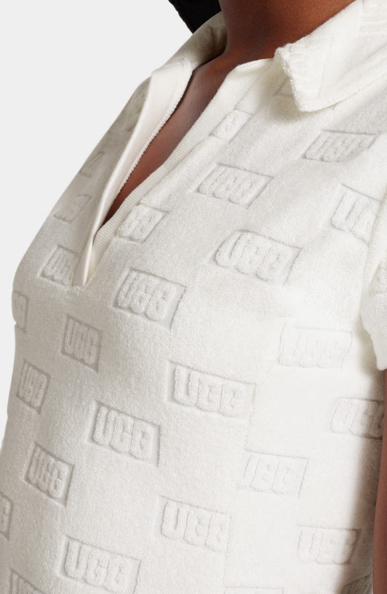 UGG<sup>®</sup> Kimmy Terry Cloth UGGblock Dress, Alternate, color, 