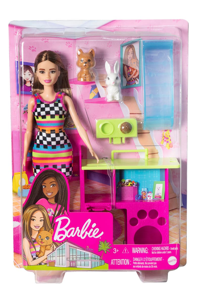 Barbie <sup>®</sup> Doll & Pet Playset, Alternate, color, Multi