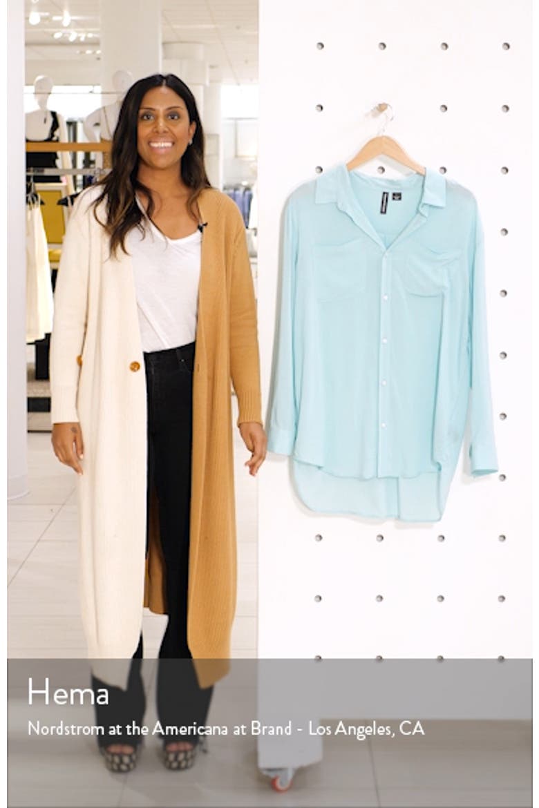 Boyfriend Cover-Up Shirt (Nordstrom Exclusive) video