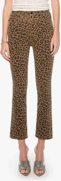 MOTHER The Hustler High Waist Crop Flare Jeans