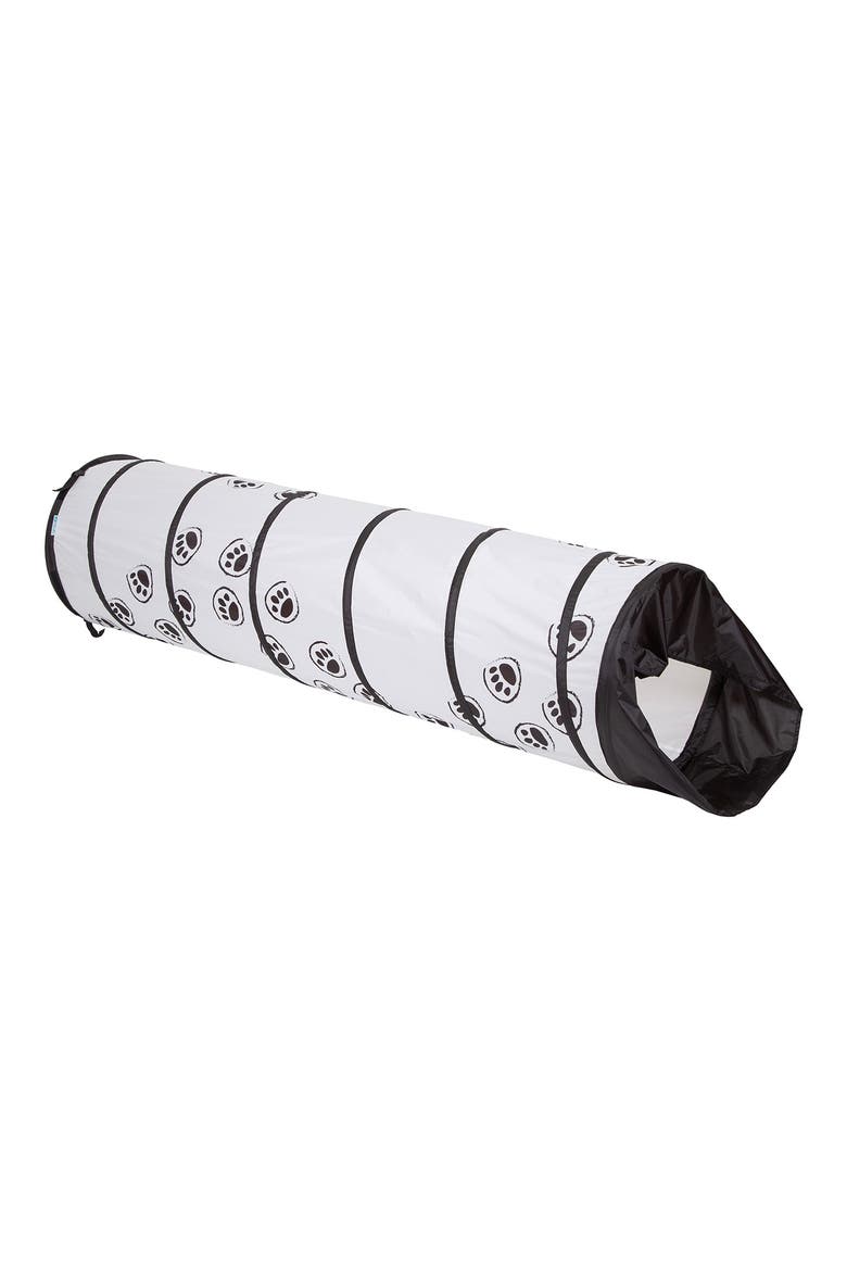 Panda Paw 6-Foot Play Tunnel, Alternate, color, WHITE
