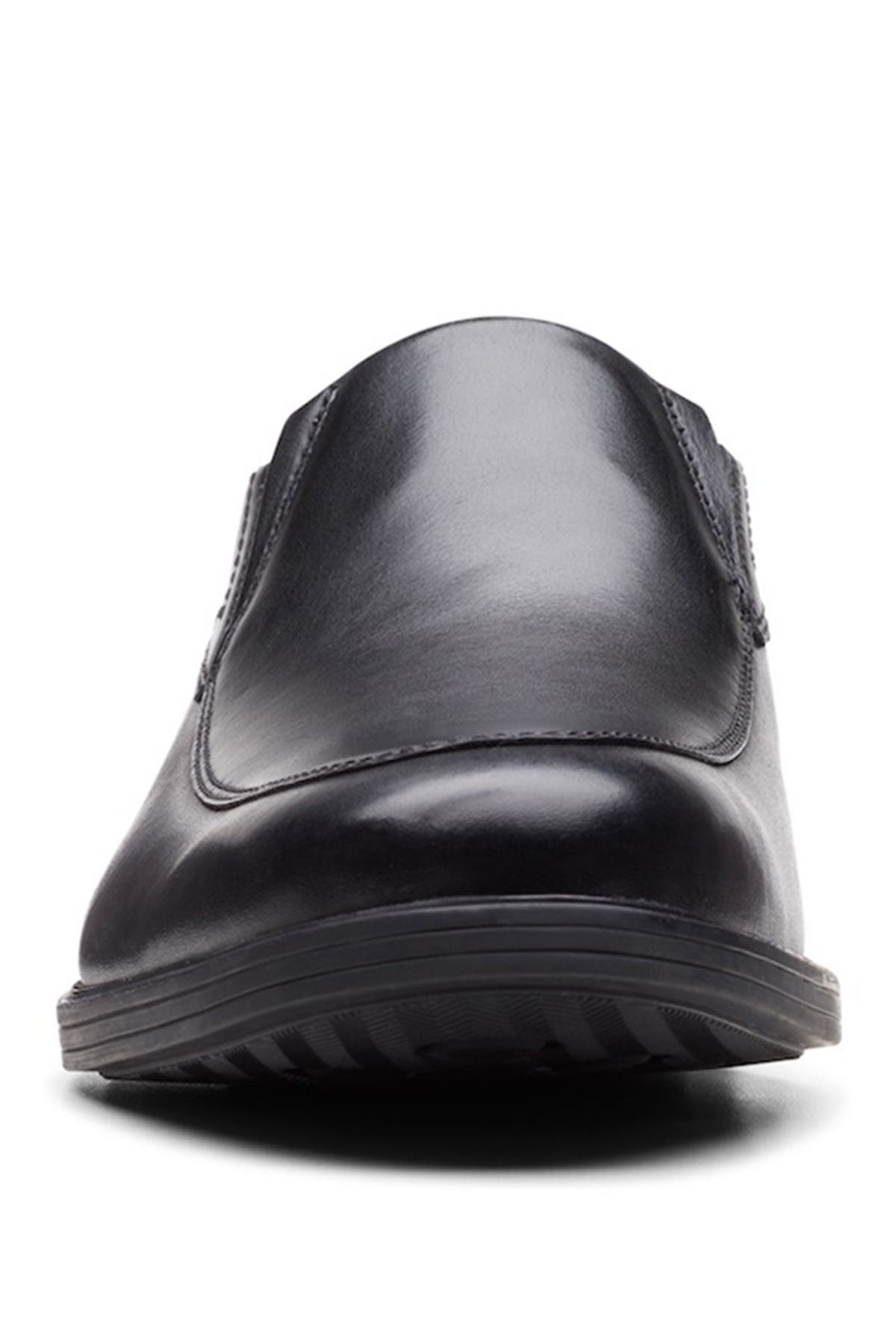 Clarks<sup>®</sup> Whiddon Step Slip-On Loafer - Wide Width Available, Alternate, color, Black Leather