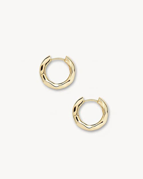 Machete Petite Wavy Hoops