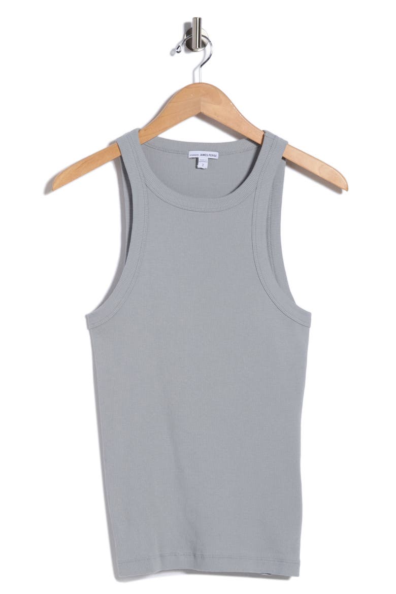Ribbed Knit Tank, Alternate, color, BREEZE