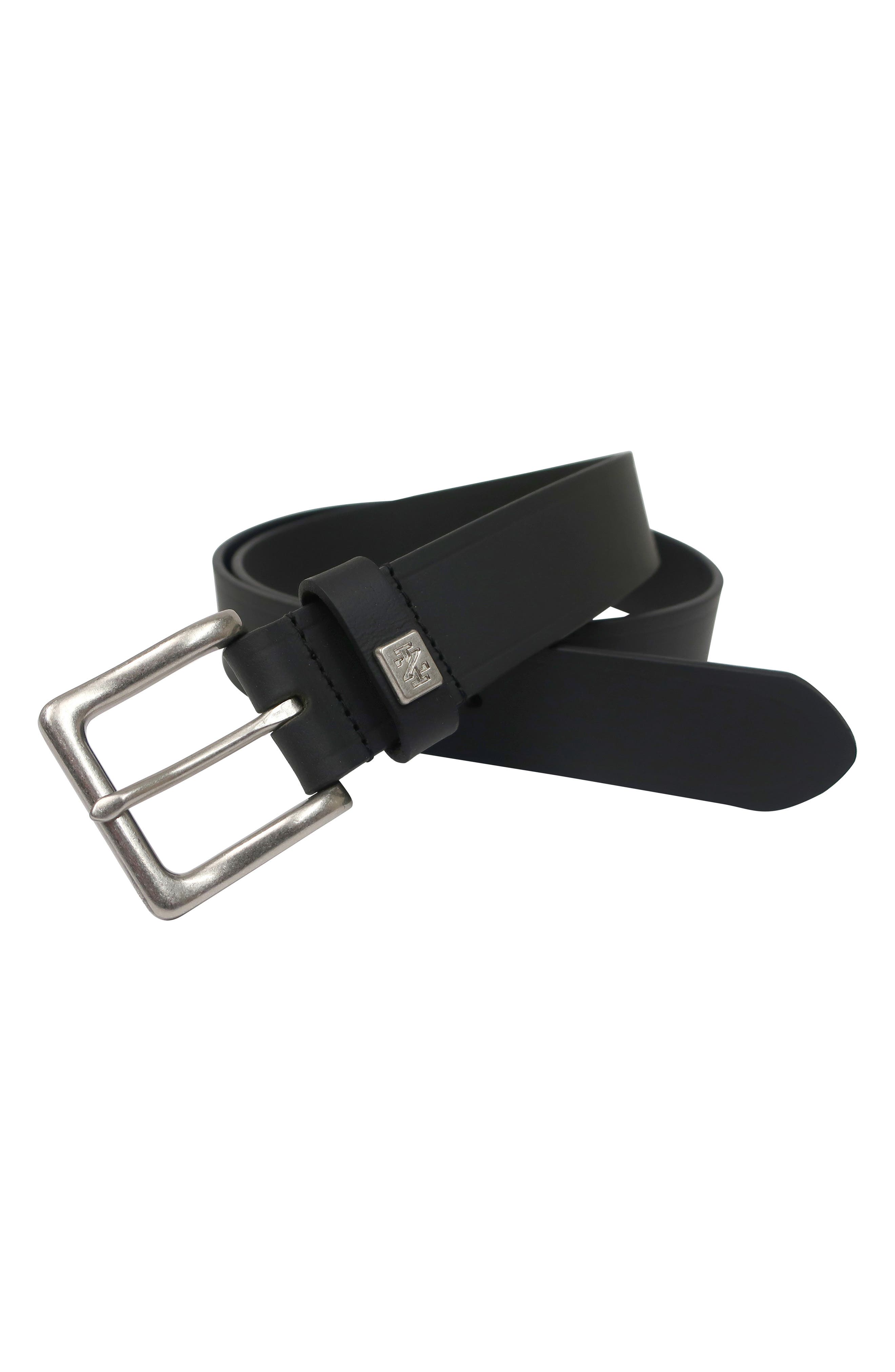 IZOD Cut Edge Leather Belt