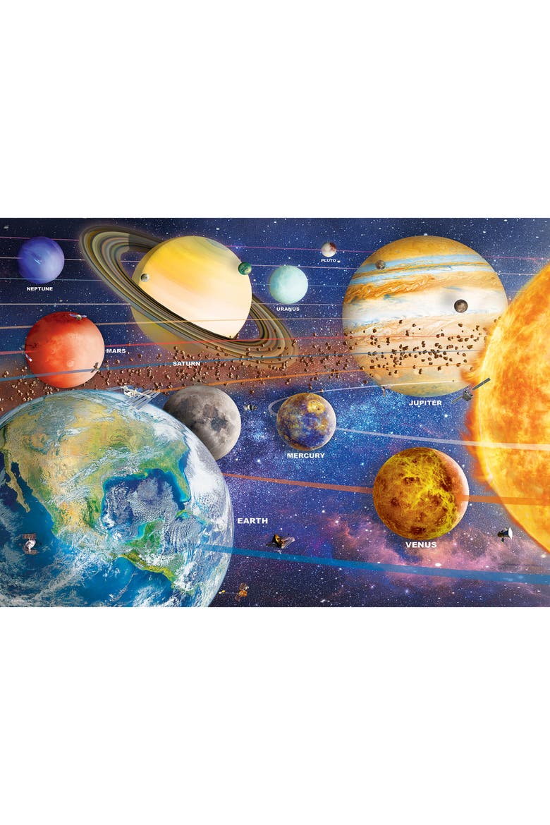 Puzzle Tin Planet Earth 550 Piece, Alternate, color, Multicolored