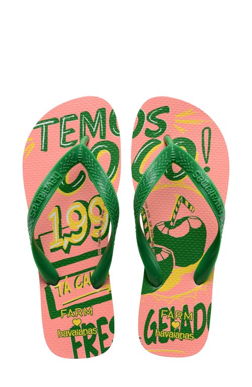 HAVAIANAS HAVAIANAS X FARM RIO FLIP FLOP 