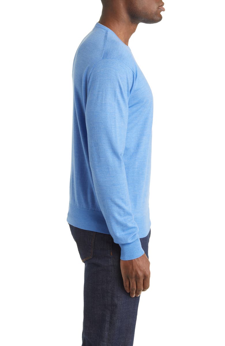 Peter Millar Crown Crafted Excursionist Flex Wool Blend Crewneck Sweater, Alternate, color,