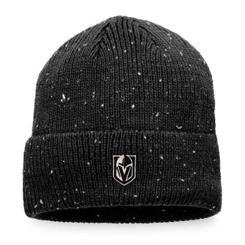 Men's Fanatics Branded Black Vegas Golden Knights Authentic Pro Rink Pinnacle Cuffed Knit Hat