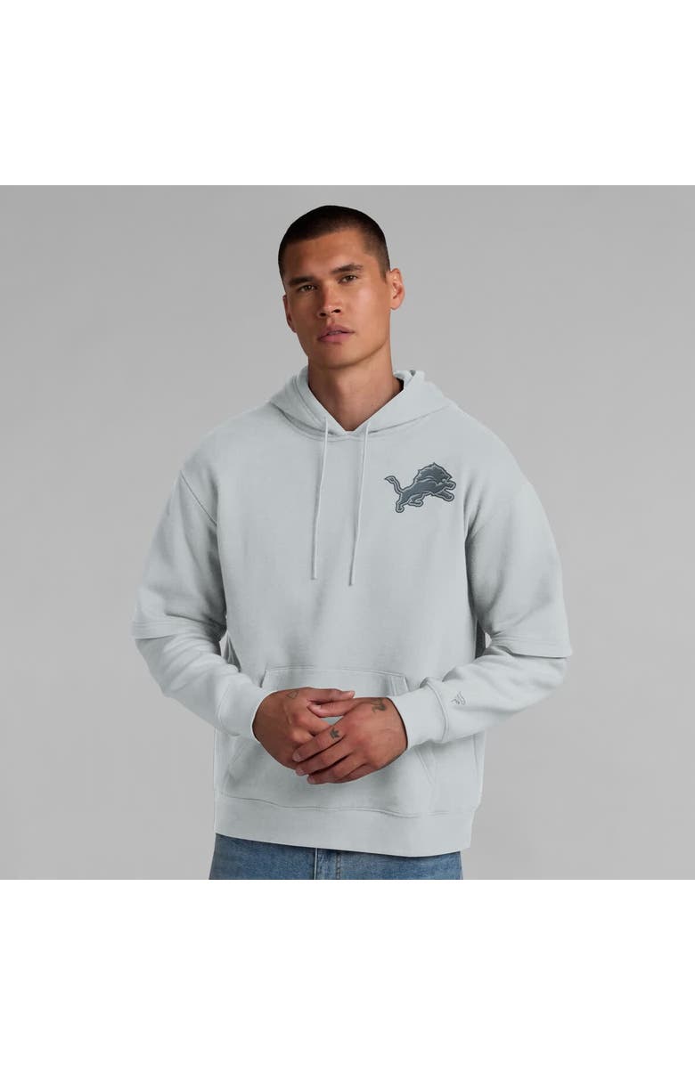 FANATICS Unisex Fanatics Gray Detroit Lions Sleek Elements Pullover Hoodie, Alternate, color, Gray