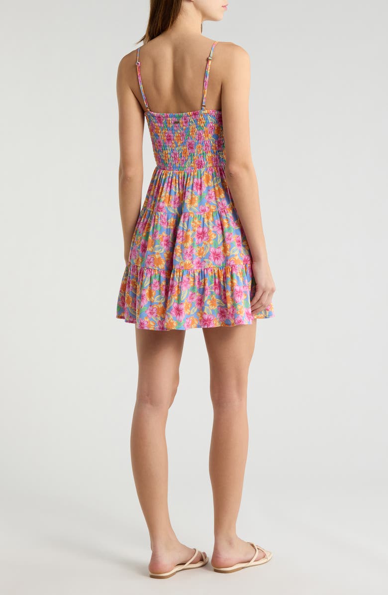 Rip Curl Malibu Cove Sleeveless Minidress, Alternate, color, Blue