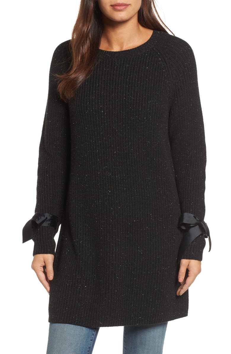 Halogen<sup>®</sup> Bow Sleeve Tunic, Main, color, 