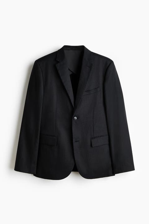 Slim Fit Linen Jacket