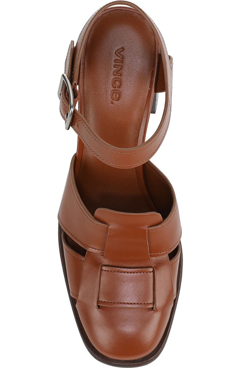 Vince Lyra Ankle Strap Sandal, Alternate, color, Terra Rosa