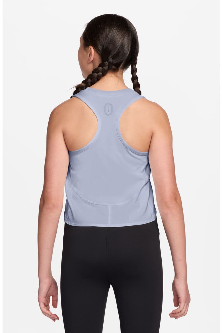 Kids' Mavn Dri-FIT Racerback Tank, Alternate, color, 057 GHOST/GHOST/GHOST