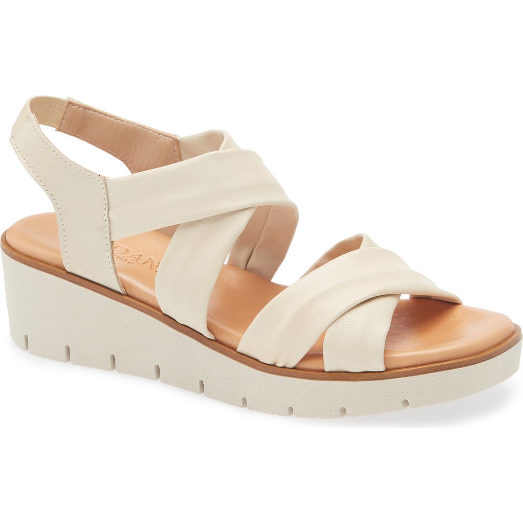 Cordani Margo Wedge Sandal In Beige