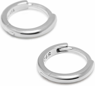 Nialaya Sterling Silver Hoop Earrings