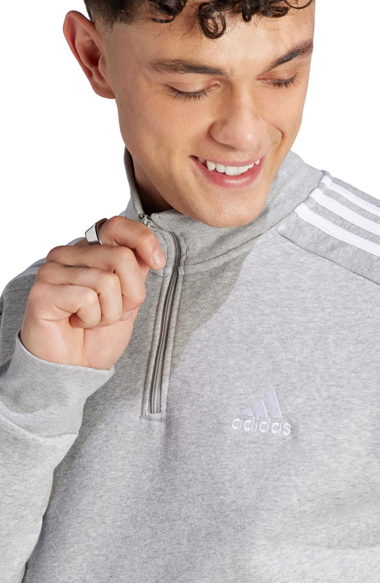 adidas Essential 3-Stripes Pullover, Alternate, color,