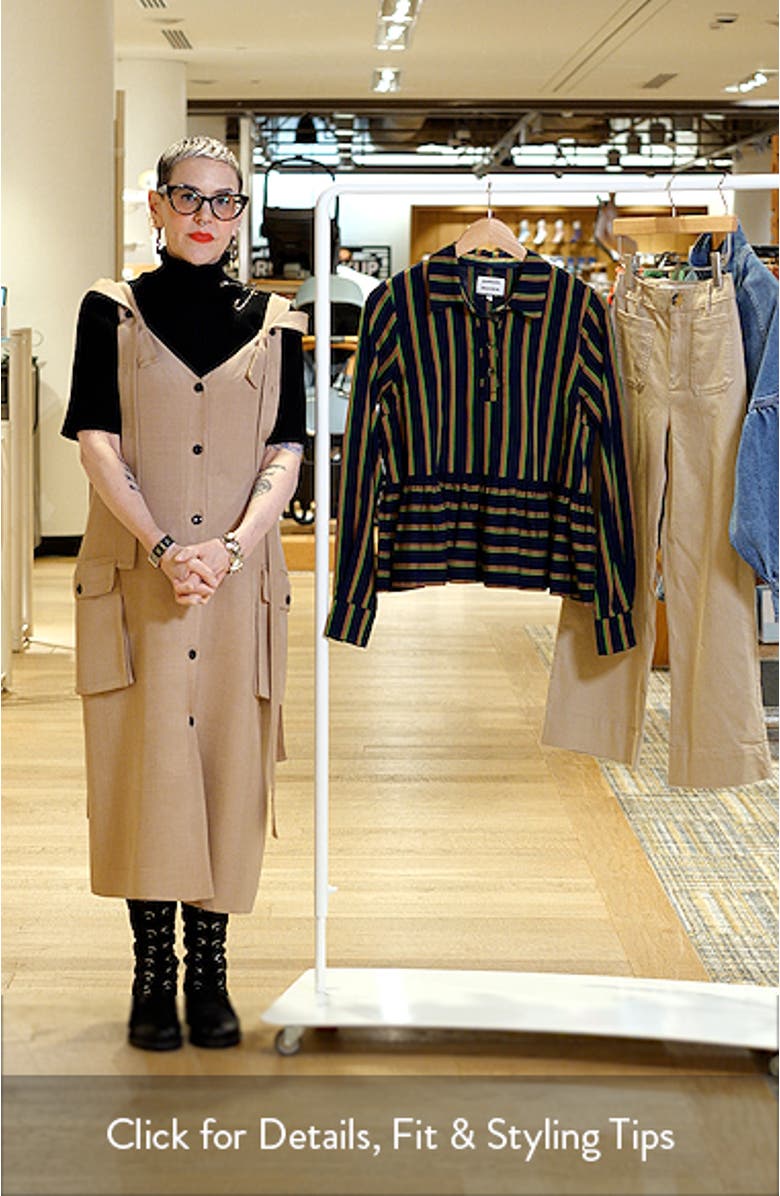 Kinsley Stripe Long Sleeve Shirt, sales video thumbnail