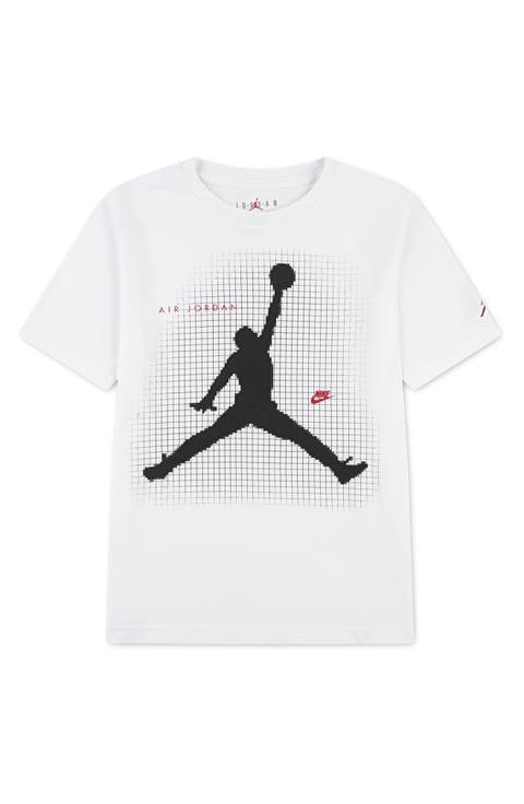 Kids' Jumpman Grid Blur T-Shirt (Big Kid)