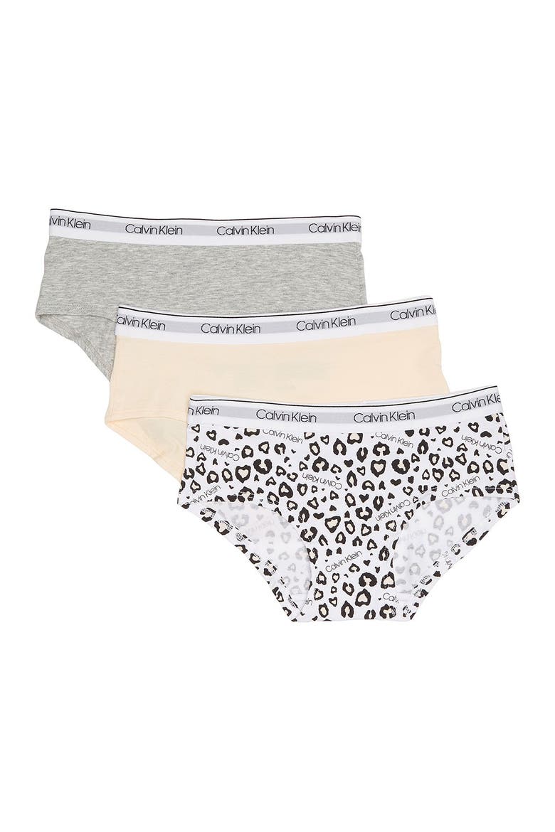 Cotton Hipsters - Pack of 3, Main, color, CKLEONUD/NUD/HG