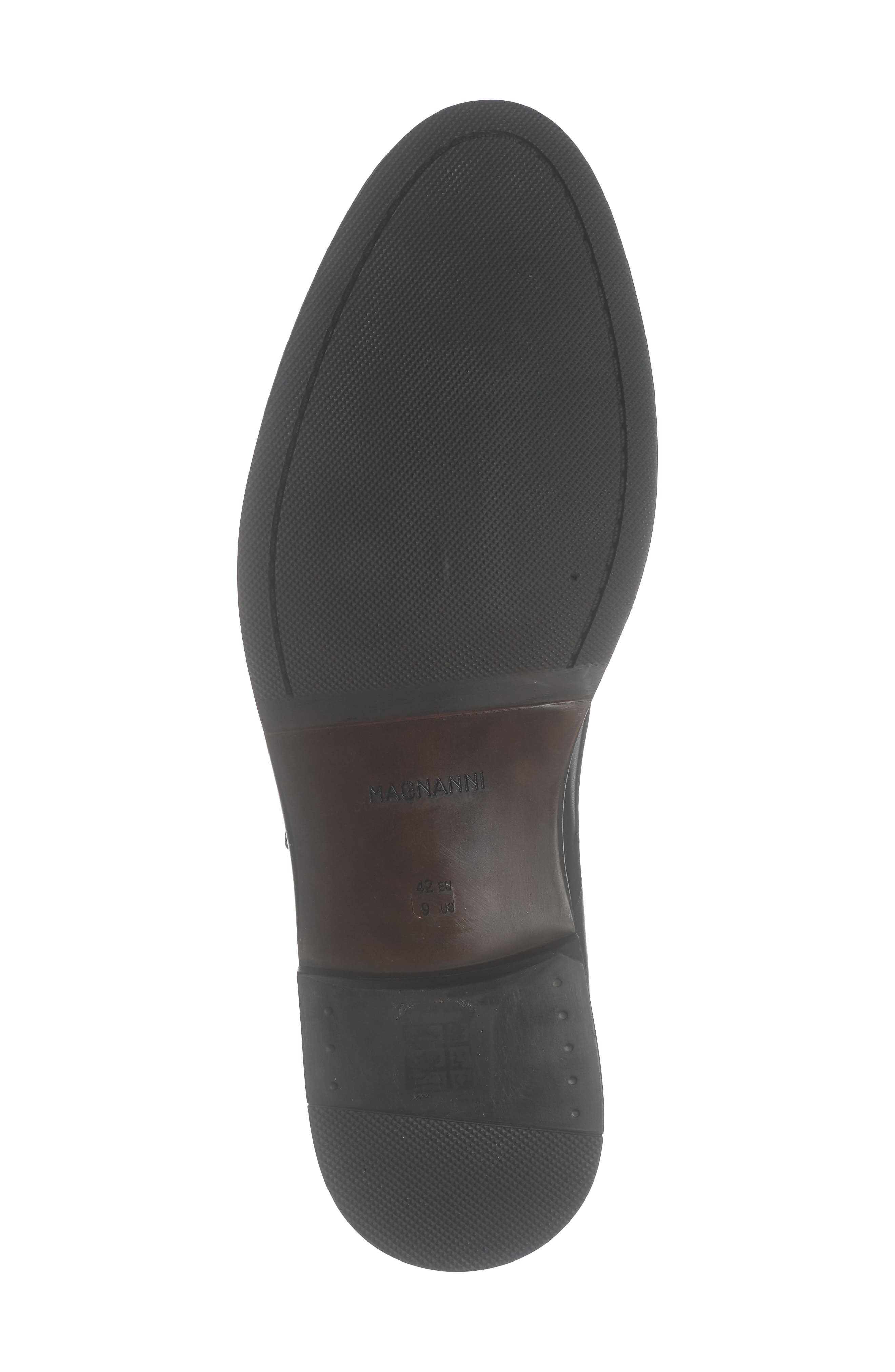 Magnanni Franklyn Monk Shoe, Alternate, color, Black