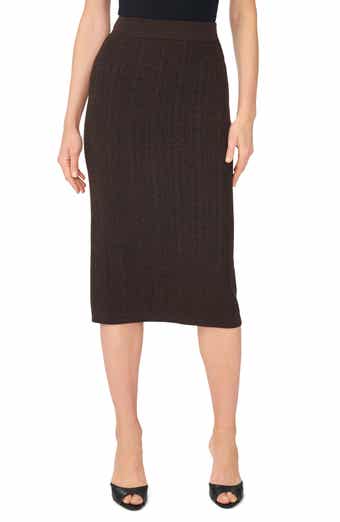 Pointelle Stitch Sweater Skirt