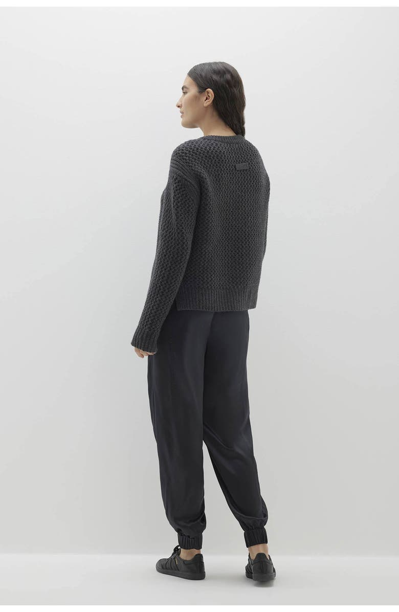 NAKED CASHMERE Clara Crewneck Cashmere Sweater, Alternate, color, Charcoal