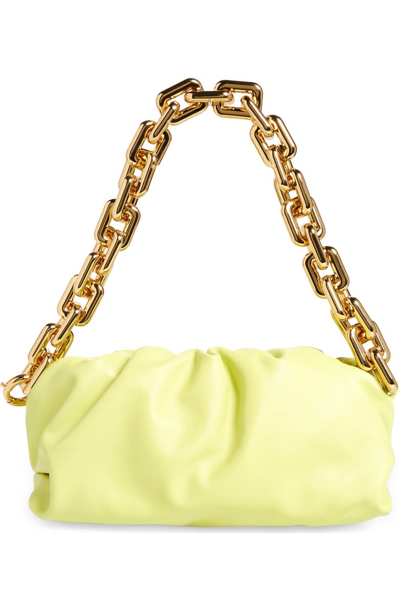 Bottega Veneta The Chain Pouch Leather Shoulder Bag, Alternate, color,