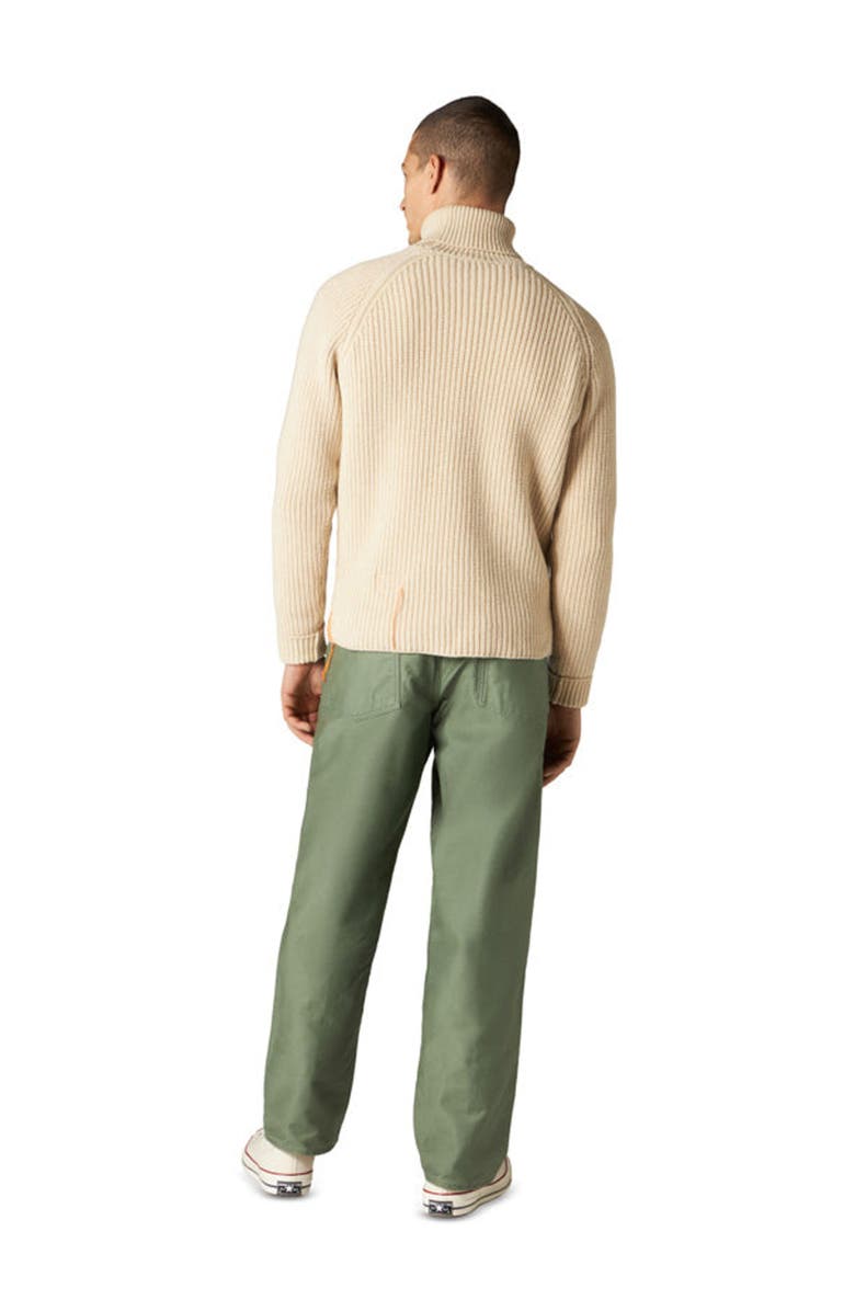 Fortela Oslo Merino Wool High Neck Sweater, Alternate, color, Off White